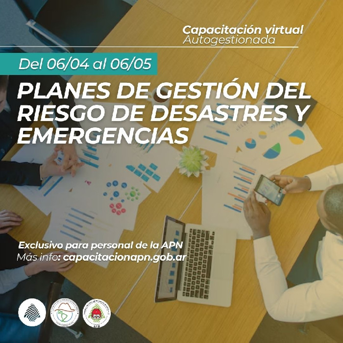 Curso de Planes de Gestión del Riesgo de Desastres y Emergencias